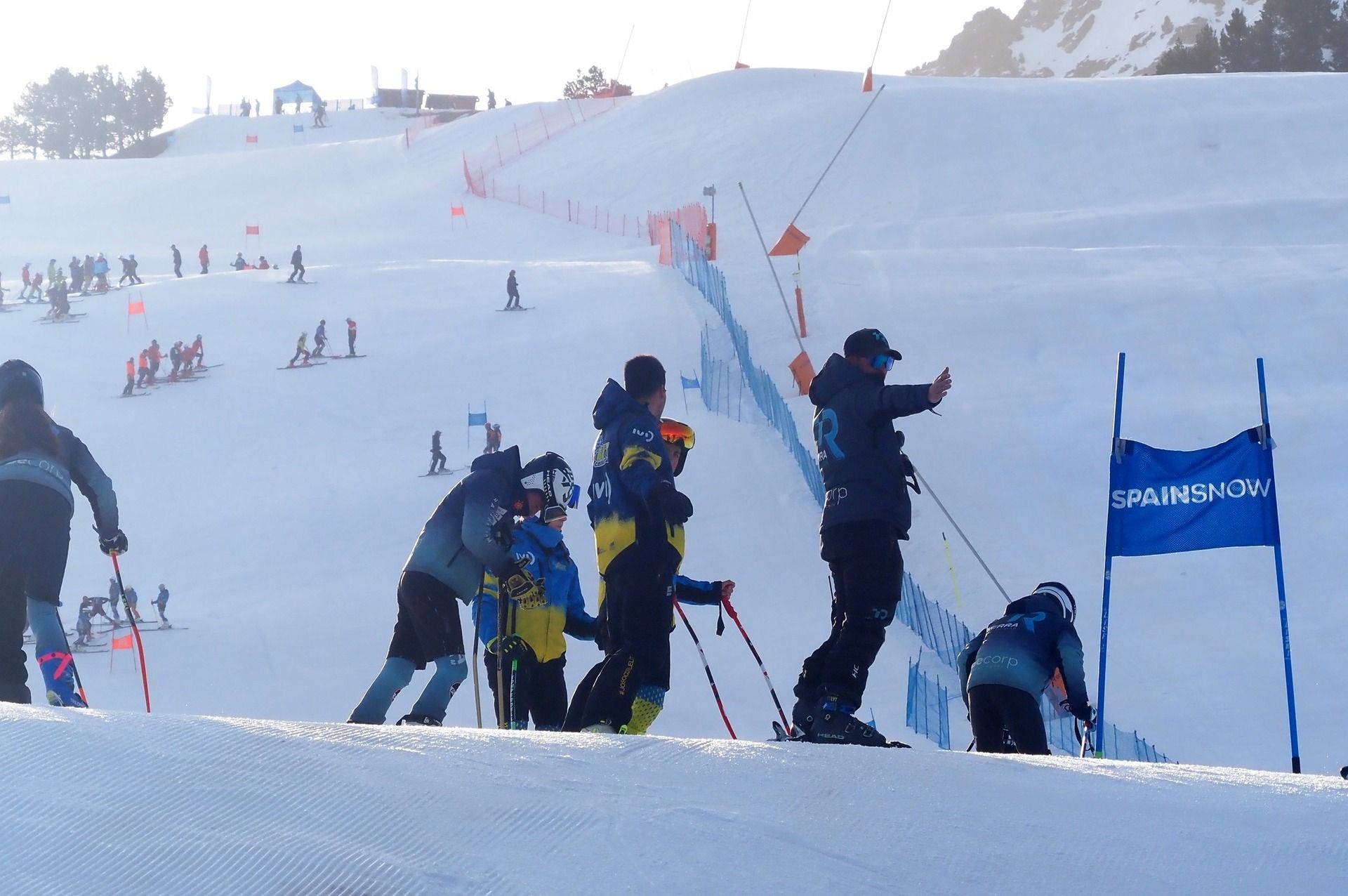 competición estadio Fernandez Ochoa de Baqueira Beret