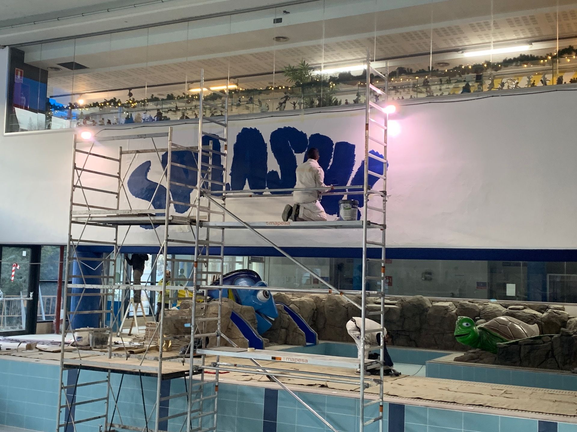 renovaciíon  palau de gel