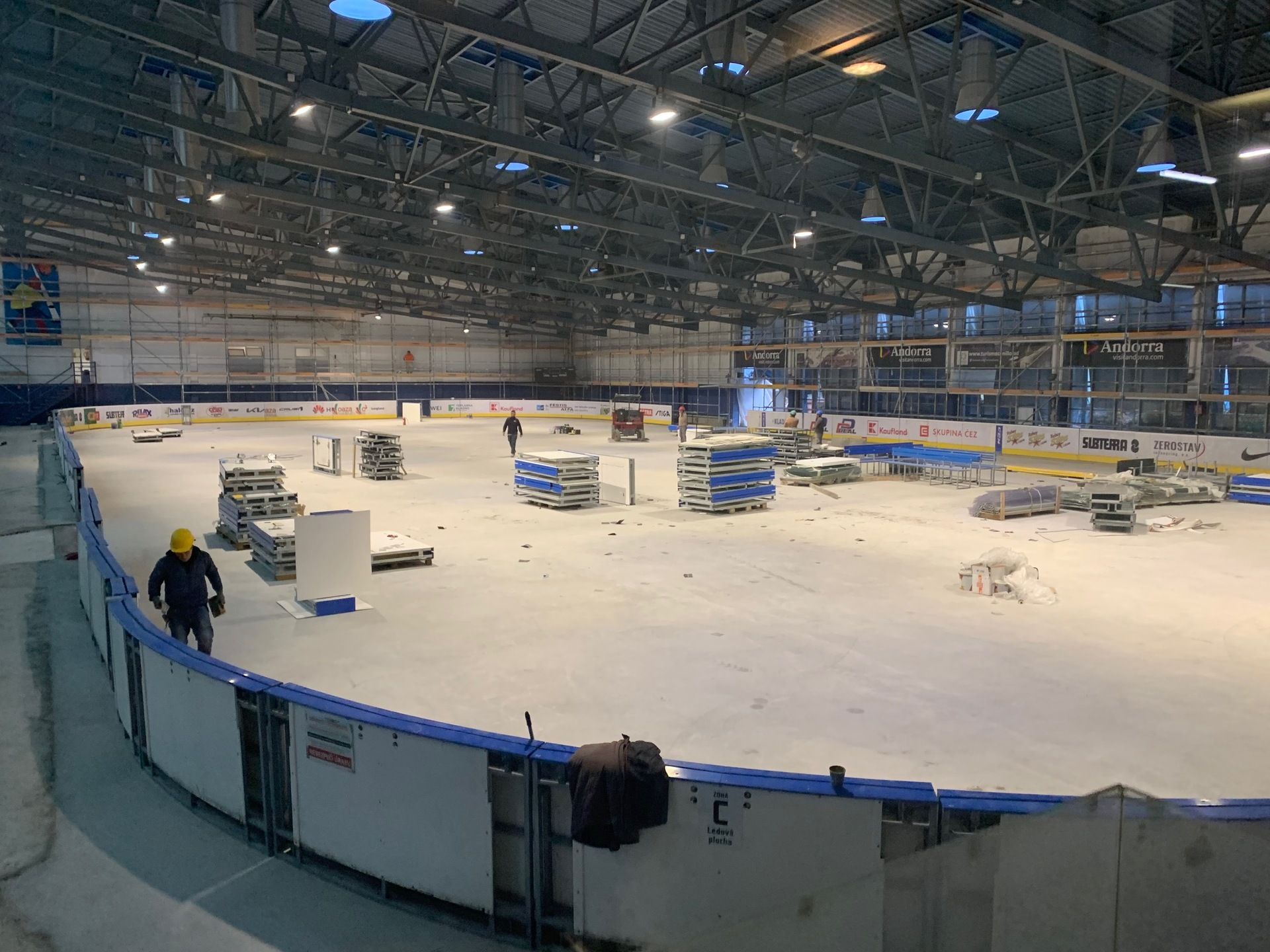 renovaciíon  palau de gel