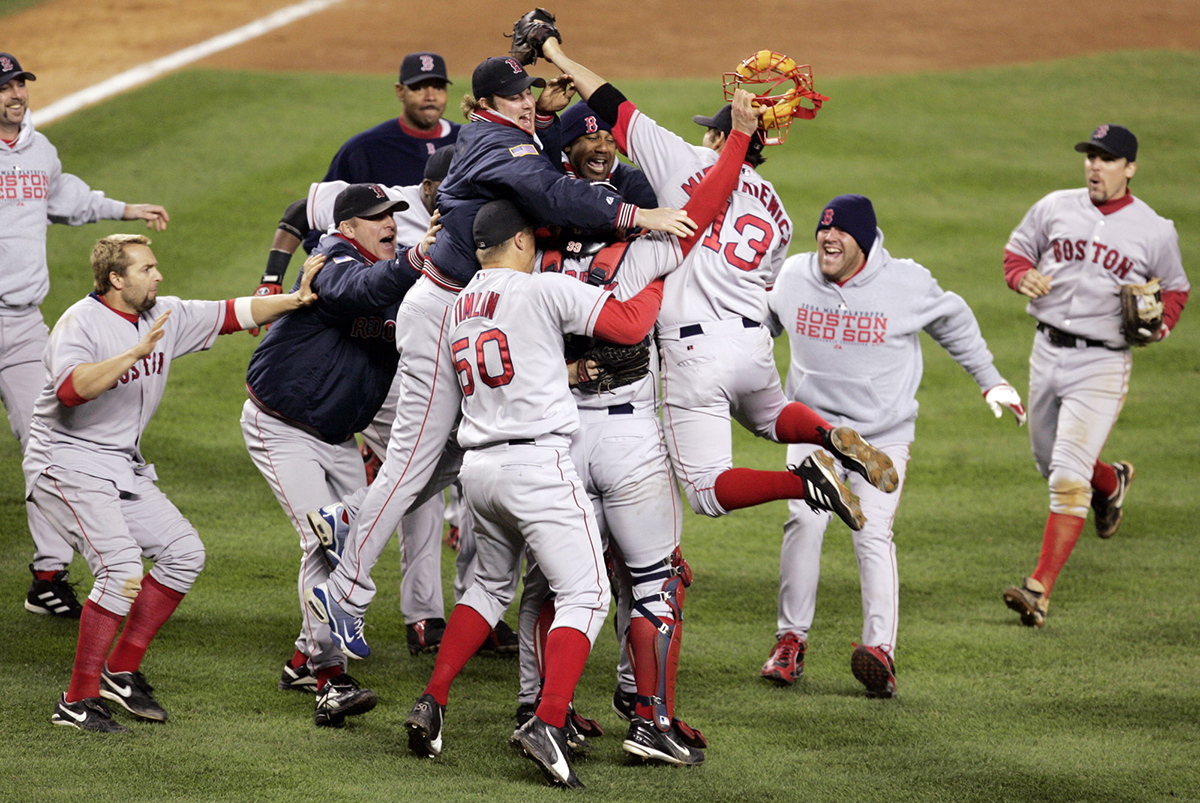 Resultado de imagen para red sox 2004 champions