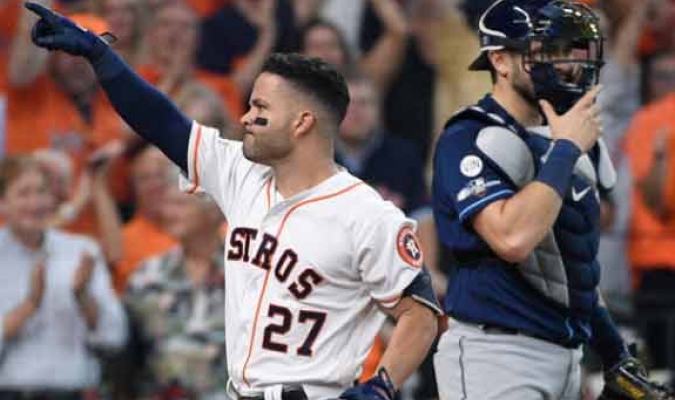Altuve vuelve a mostrar su poder ante Rays (+Video) | Béisbol