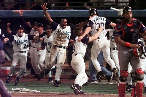 Resultado de imagen para marlins de florida 1997 champions