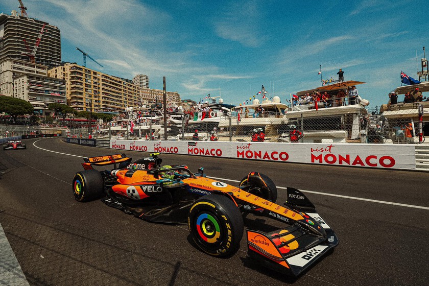Lando Norris cumple un sueño en Mónaco y el motor
