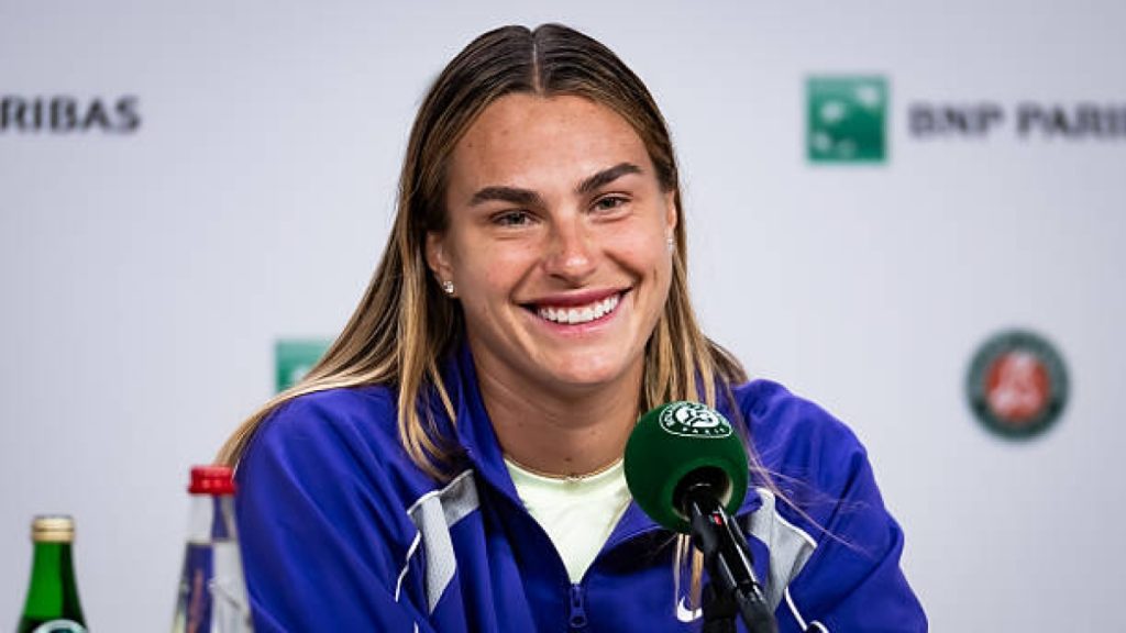 Sabalenka: "Me siento más fuerte que nunca en tierra batida". Foto: Gettyimages