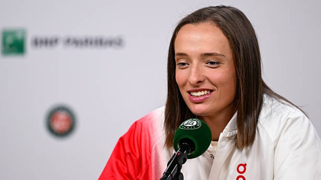 Swiatek confiesa los aspectos de su juego que ha mejorado para su defensa de Roland Garros. Foto: Gettyimages