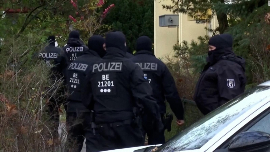 Detienen a 25 supuestos ultraderechistas en Alemania