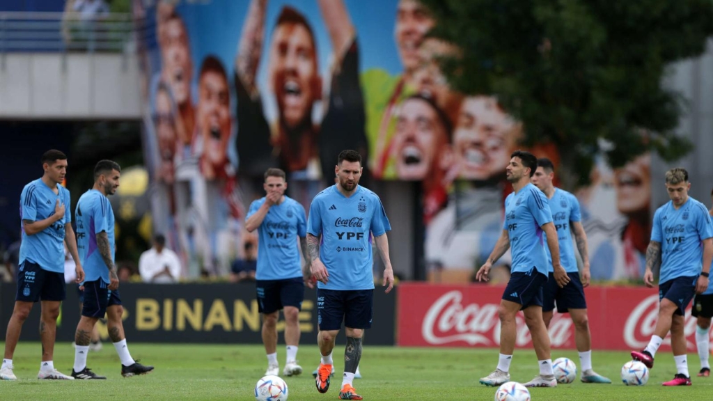 Argentina se prepara para su primer amistoso tras ganar el Mundial
