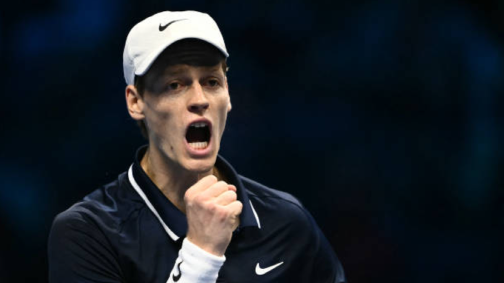 Jannik Sinner en las ATP Finals 2024. Foto: Getty