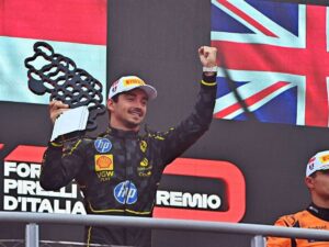Charles Leclerc se queda con el GP de Italia