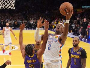 Gilgeous Alexander socavó la reacción de los Lakers