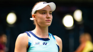 Elena Rybakina en el Miami Open 2024. Foto: getty