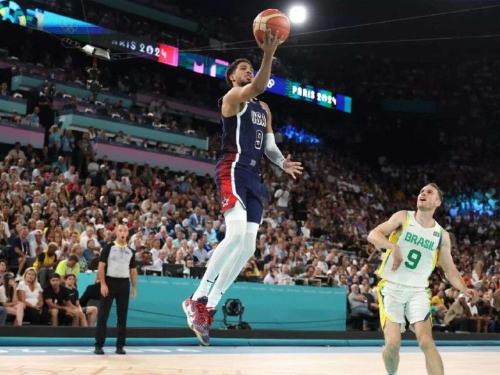 Tyrese Haliburton pasó JJ.OO con lesión en la pierna