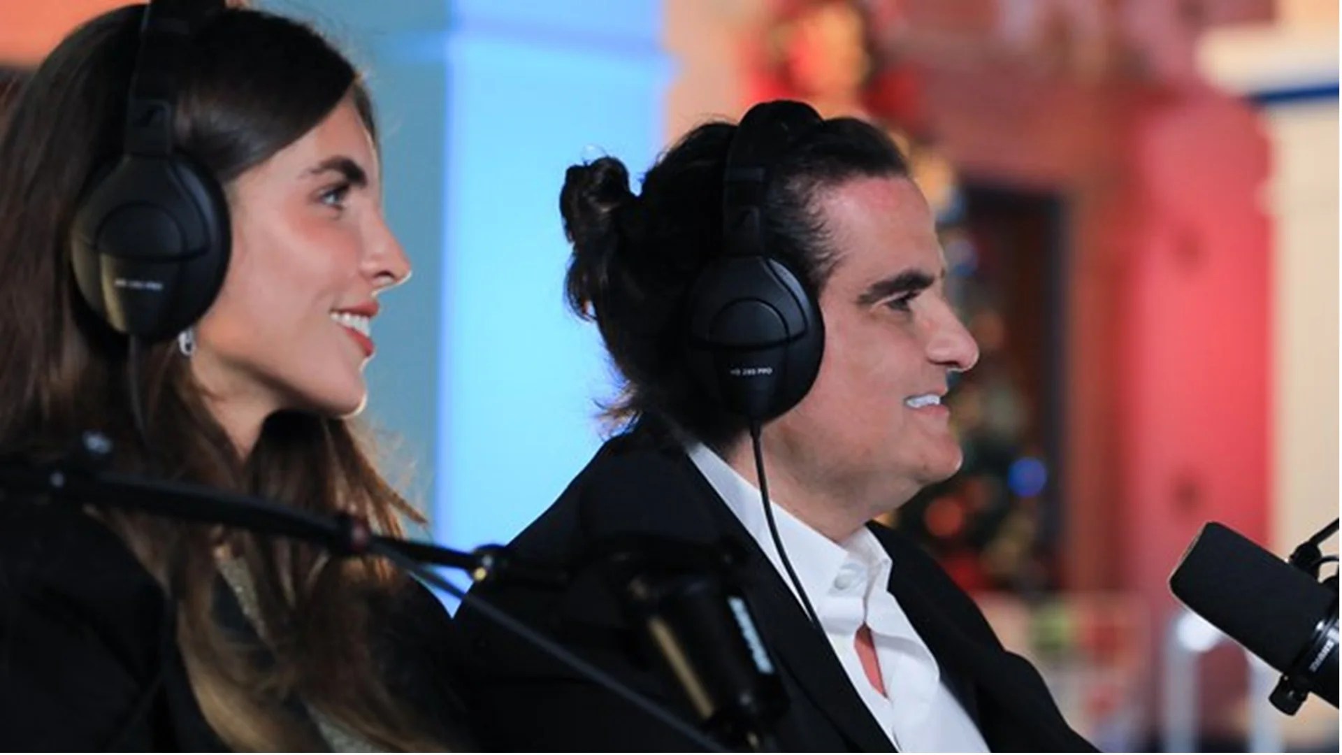Alex Saab y Camila Fabri