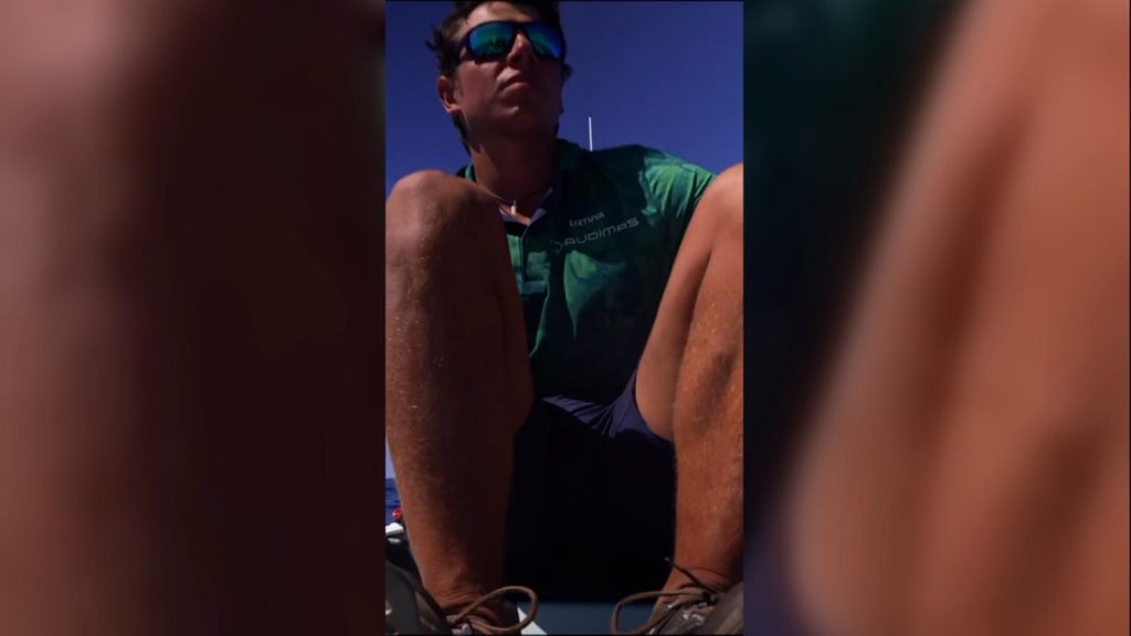 ¿Cómo hizo? Hombre lituano cruzó el Atlántico remando desde el sur de España hasta Miami | Video